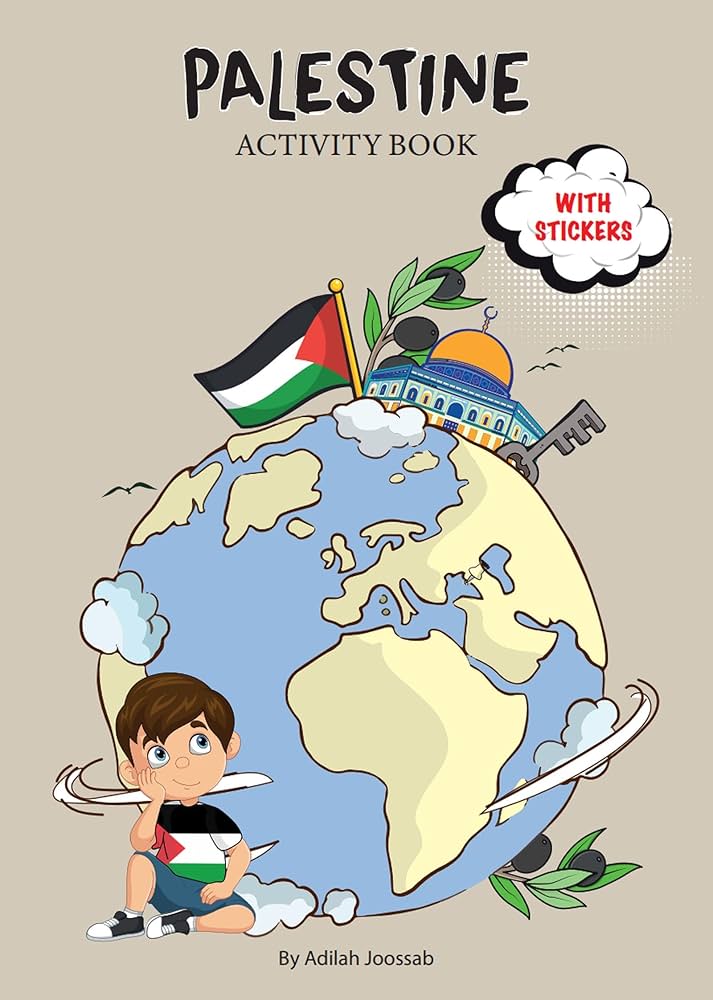 Palestine Activity Book by Adilah Joossab