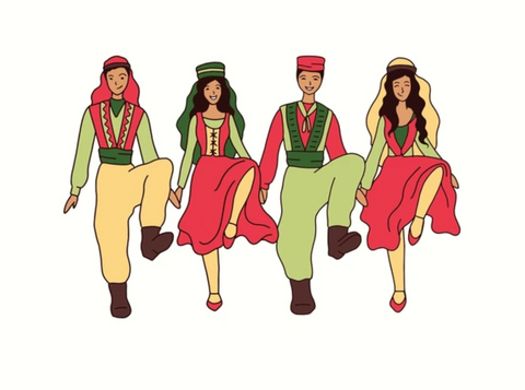 Dabke Sticker